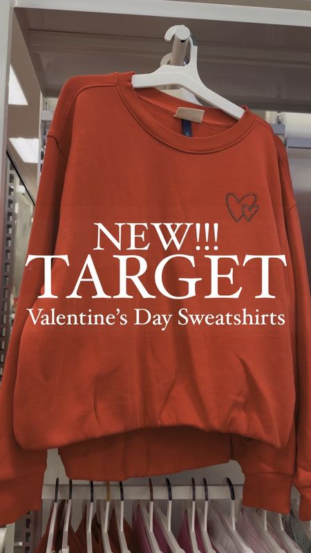 New Valentine’s Day Bubble hem sweatshirts from Target!! They also come with matching wide leg pants, which I was not a big fan of—personally I don’t think the pants are that flattering. At 2 weeks postpartum, I’m wearing a size large in the red sweatshirt and a medium in the gray sweatshirt and both pairs of pants. 

Valentine’s Day, Target style, holiday outfit, vday, holiday sweater, postpartum style  

#LTKHoliday #LTKSeasonal #LTKstyletip