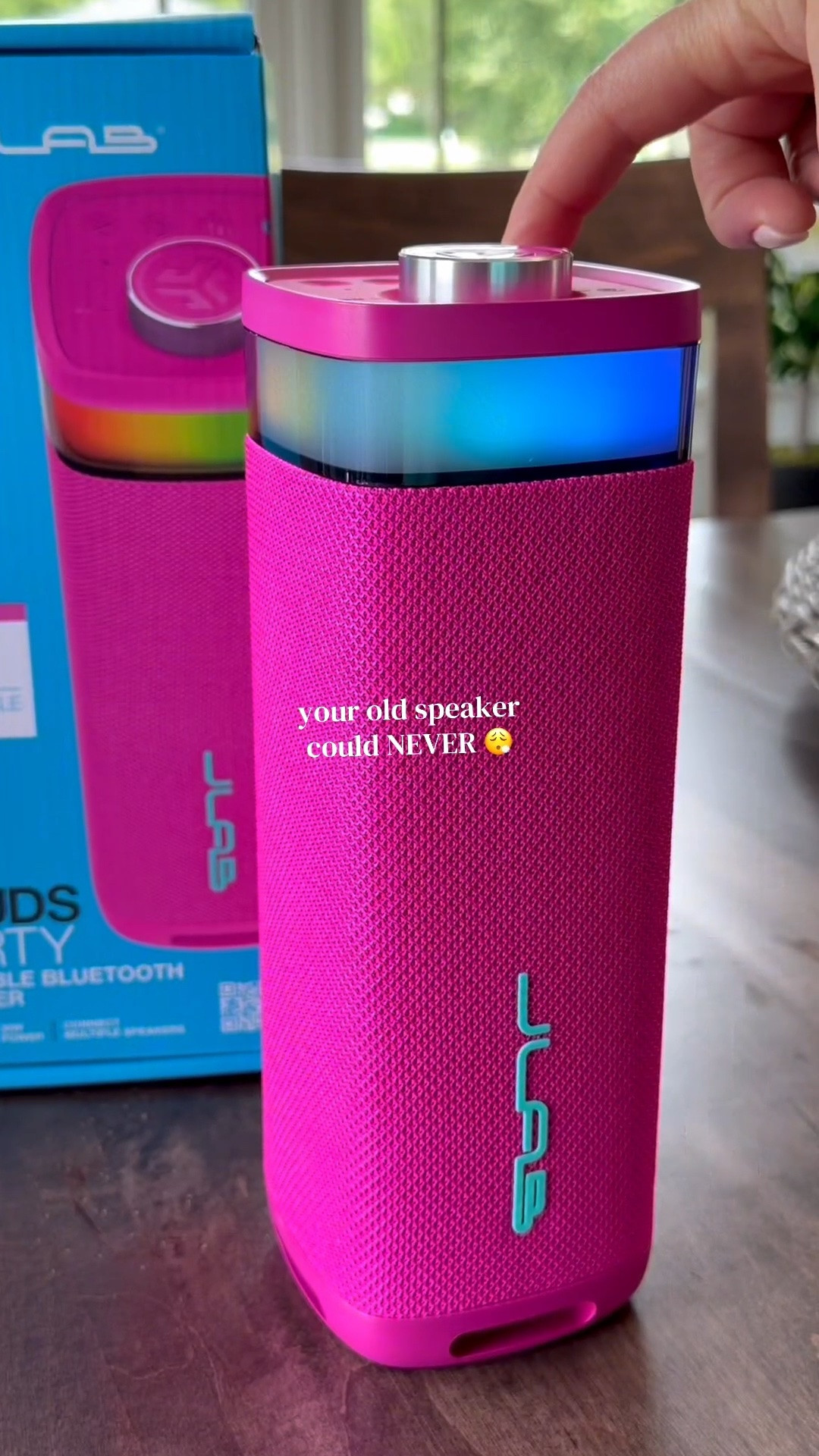 Didn't expect it to hit like this🔊
#speaker
#waterproofspeaker #jlab #partyspeaker #summermusthaves

#LTKSeasonal #LTKActive