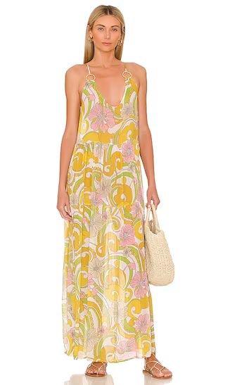 CIN CIN Anemone Sheer Dress in Yellow. - size M (also in L, S) | Revolve Clothing (Global)