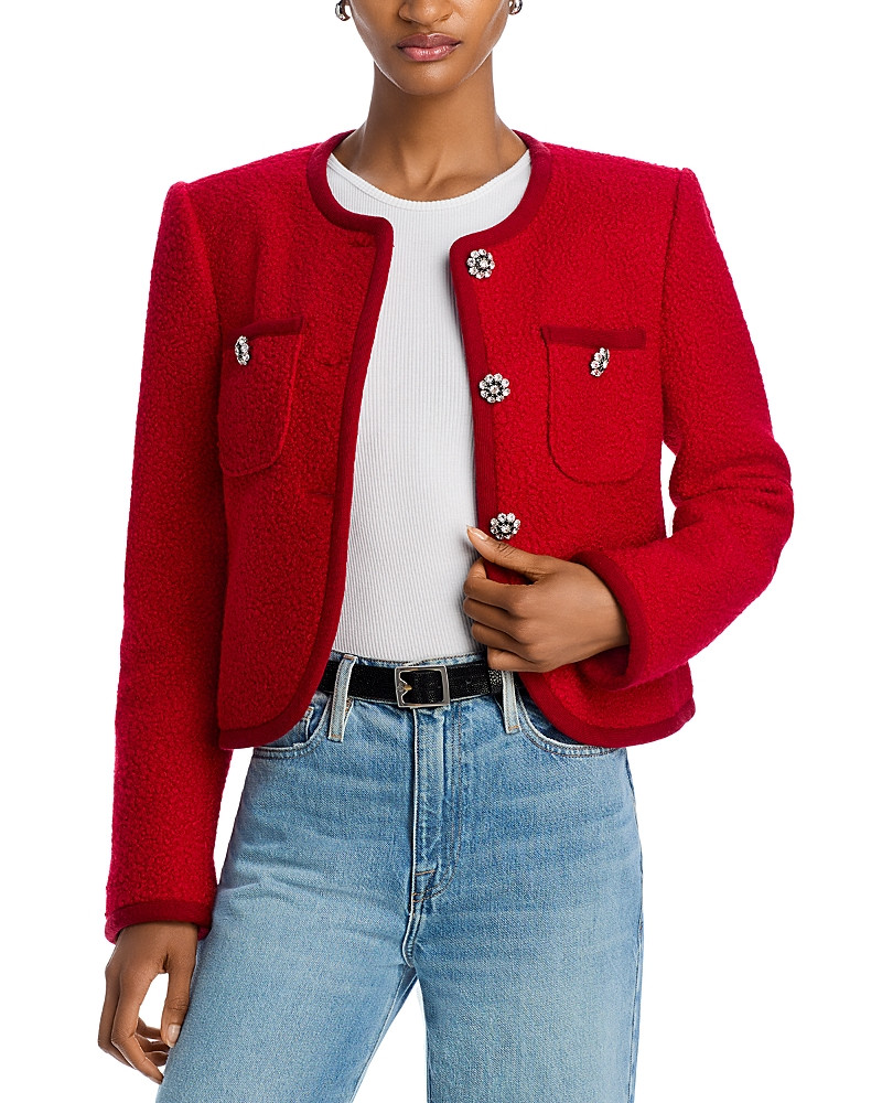 Cinq a Sept Junia Collarless Jacket | Bloomingdale's (US)