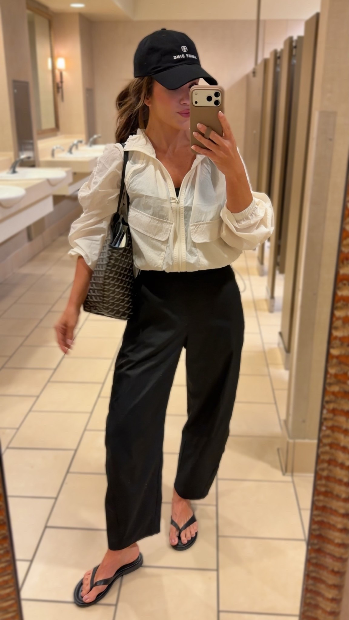 Barrel pants are just soon good! 
Wearing a xs in jacket and pants. Small in tank 

@amazon

#LTKgrwm #LTKootd #LTKPetite