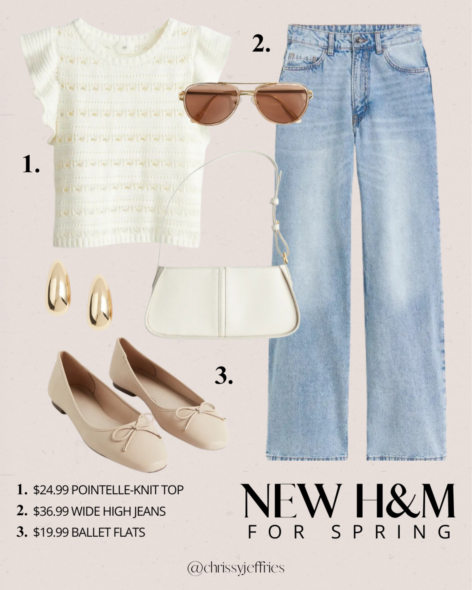 New spring finds at H&M! 

#handm #springfinds #styleinspo #outfitinspo #affordablefashion #springoutfit

#LTKstyletip