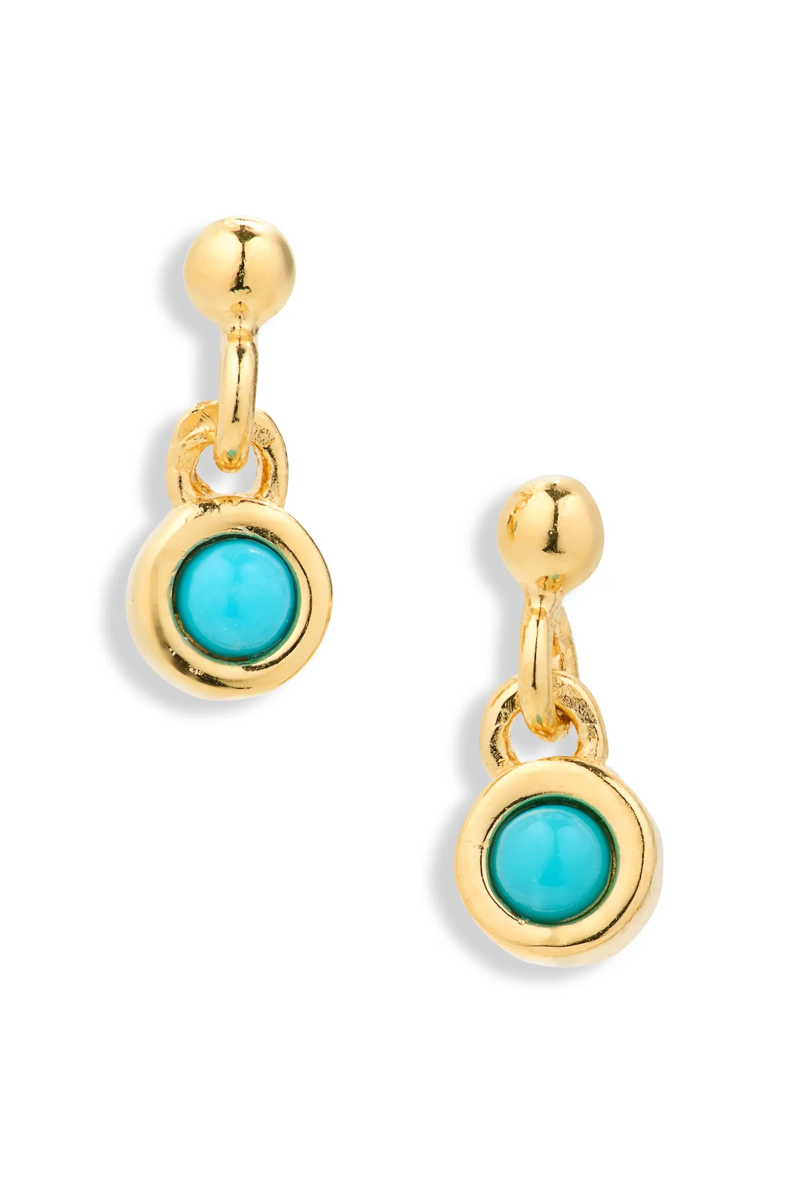 Demi-Fine Turquoise Drop Earrings (Women) | Nordstrom | Nordstrom