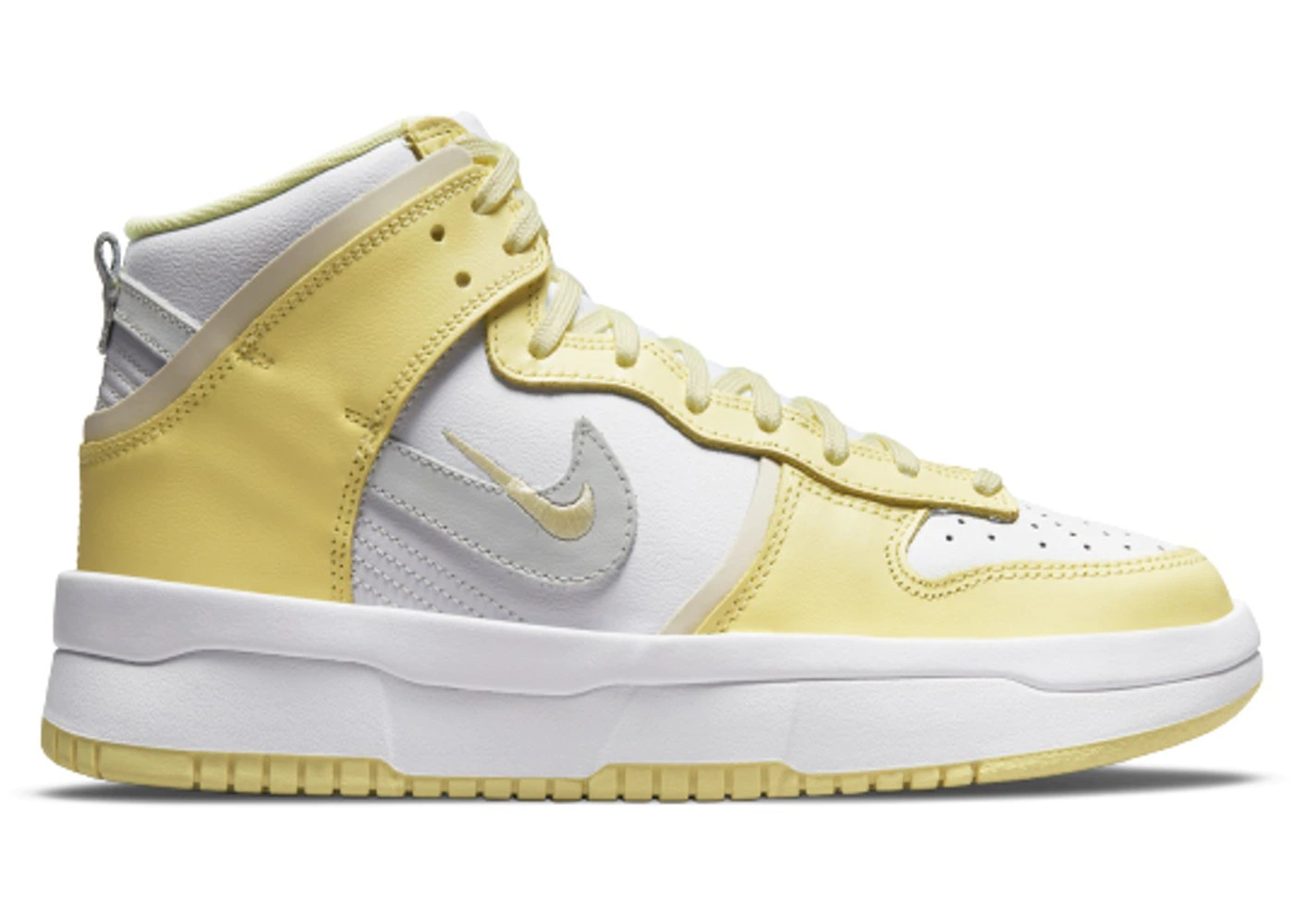 Nike Dunk High Up Light Lemon Yellow (Women's) | StockX