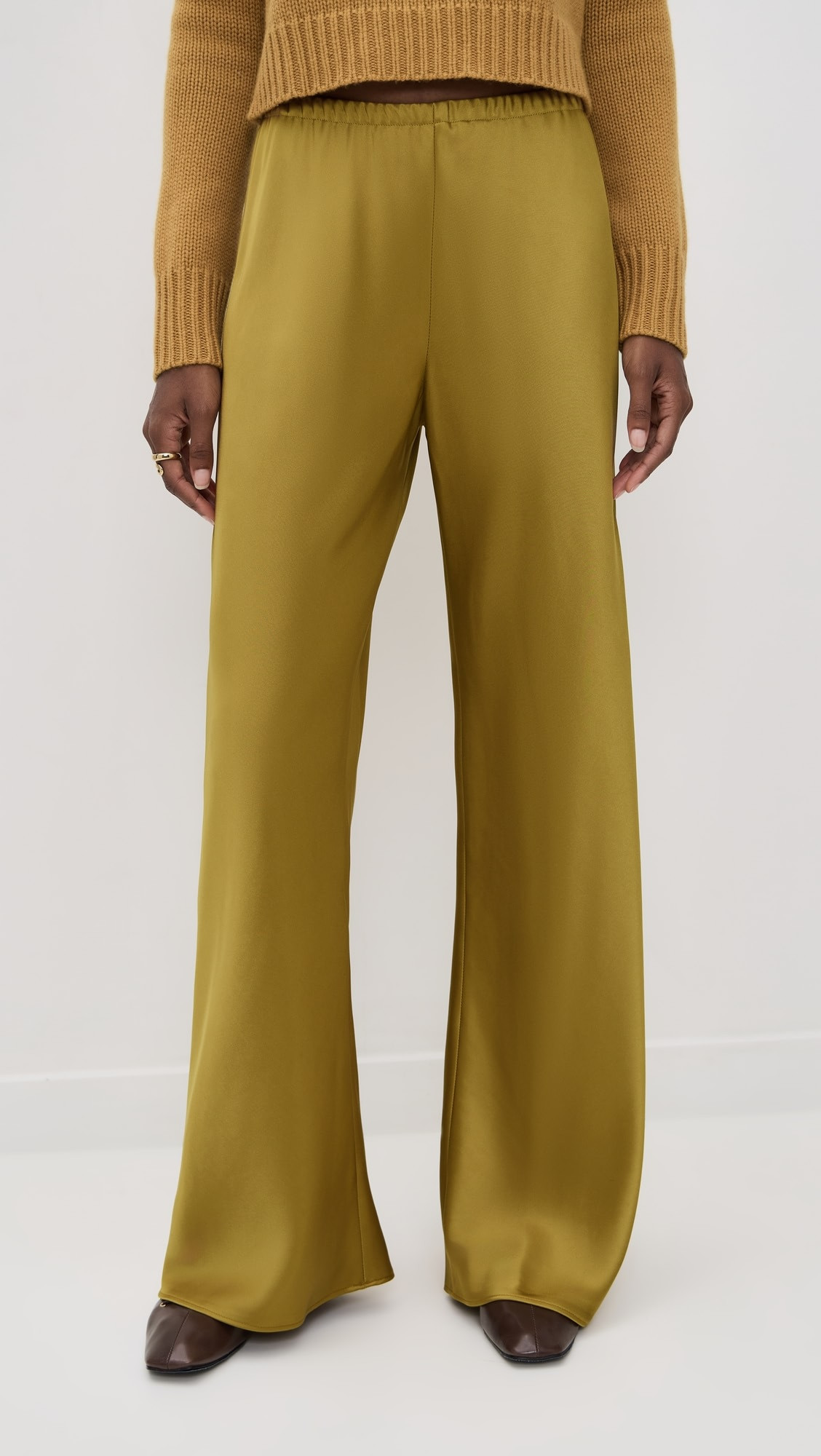 Double Faced Satin Colby Pants | Shopbop