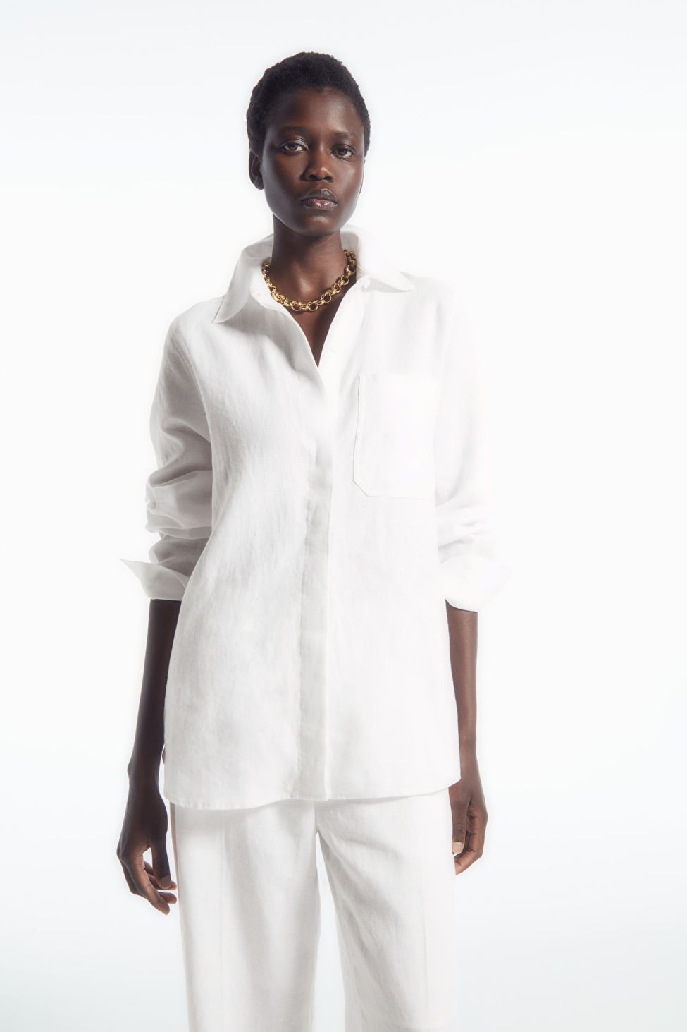 OVERSIZED LINEN SHIRT | COS UK