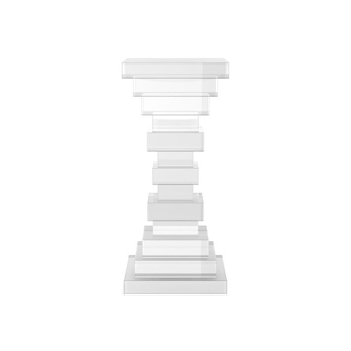 Stacked Acrylic Accent Table | Williams-Sonoma