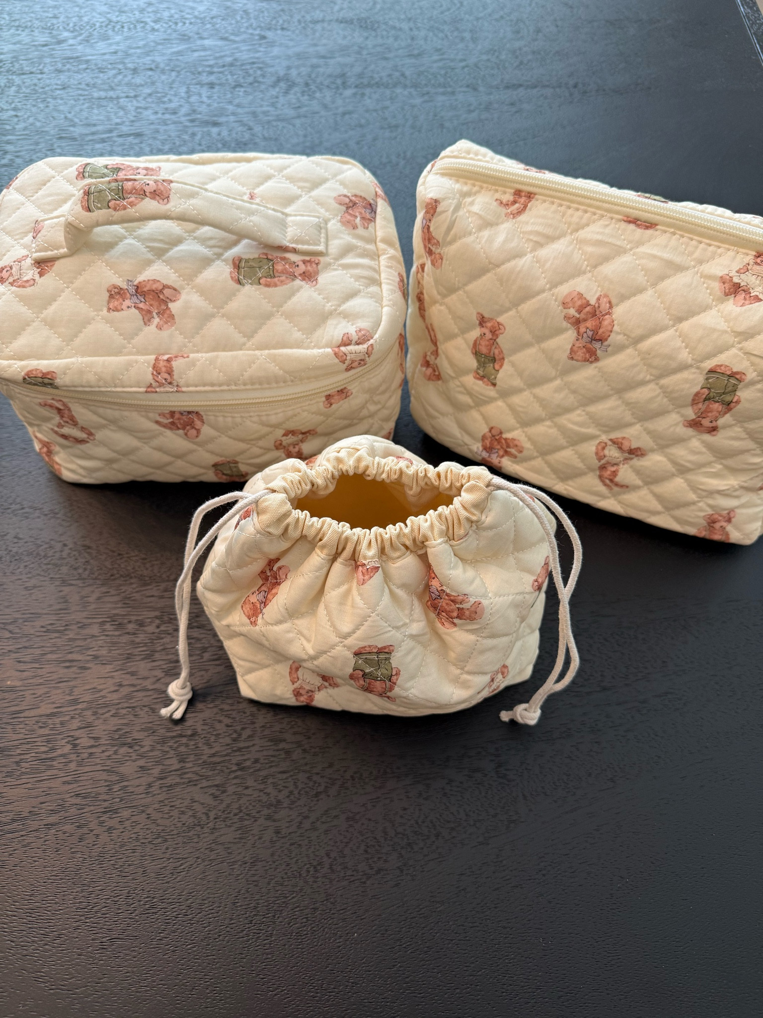Pouches to organize my diaper bag for little man🤎🧸🥹🤍

#LTKBaby