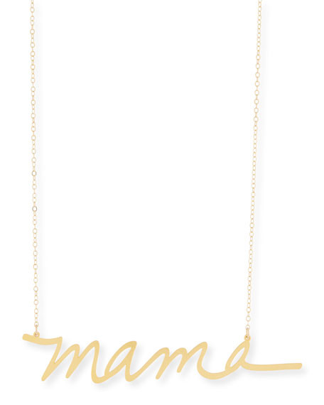 Mama Large Pendant Necklace | Neiman Marcus