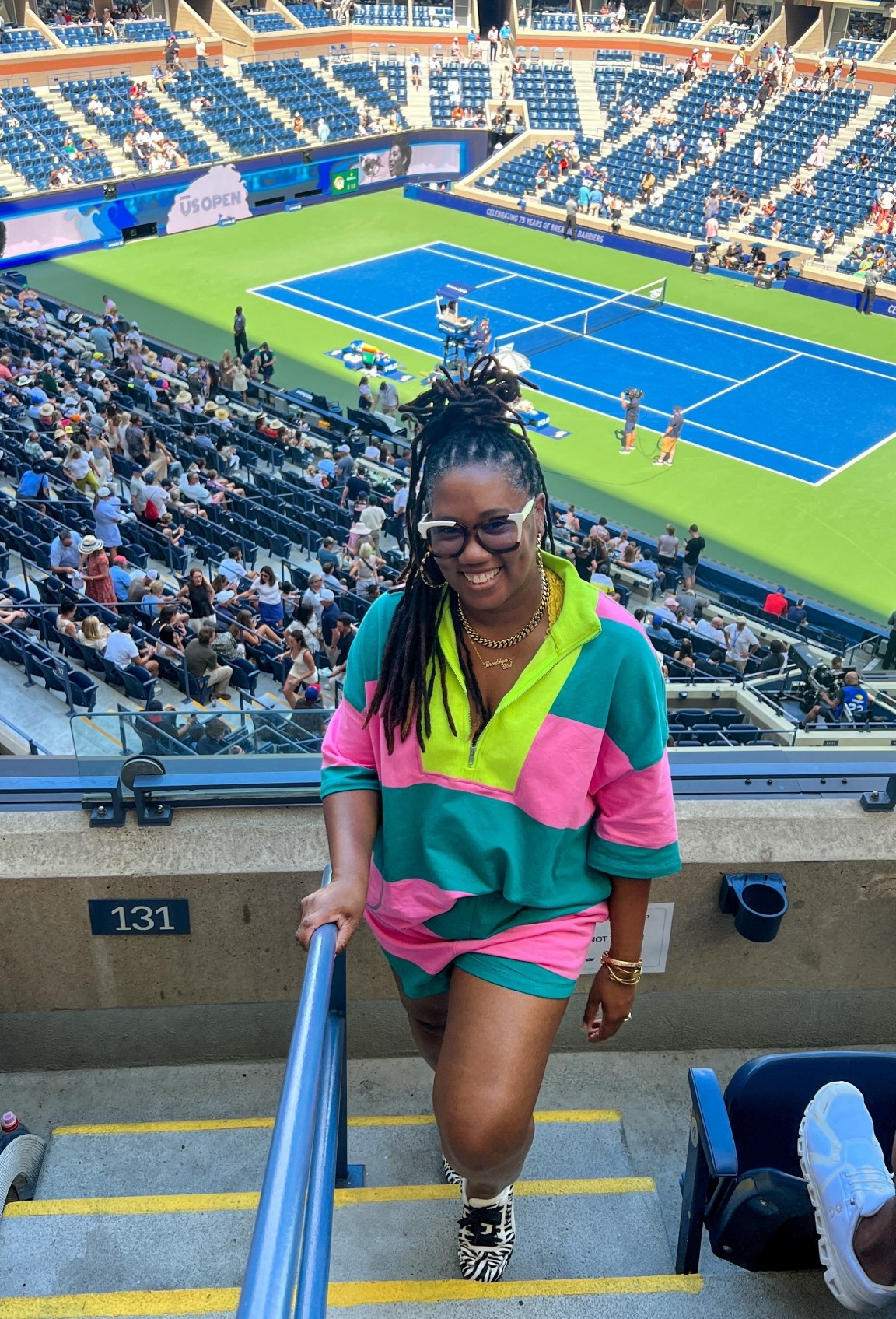The perfect US Open look - for us color-loving girls. 🥰

#LTKOver40