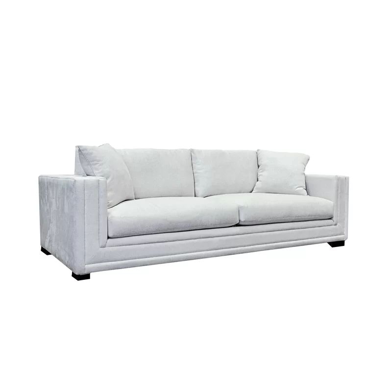 Sterling  Luca 107" Square Arm Sofa | Wayfair North America