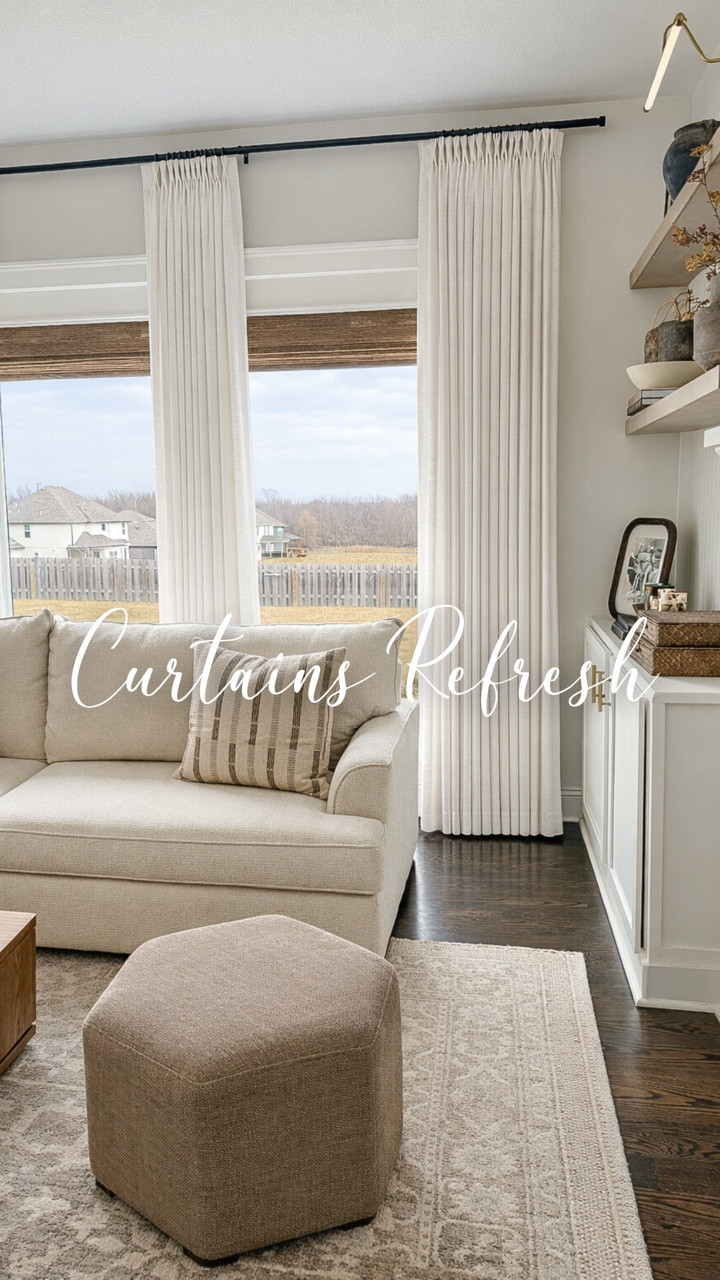 It’s all about the curtains 🤍
This beautiful curtain refresh by @TWOPAGES truly transformed the space. The room feels lighter, softer, and so much more elevated and cozy. Proof that custom and the right curtains make all the difference.
.
.
.
.

#twopageshome #twopagescurtains #homerefresh #interiordesign #homestyling