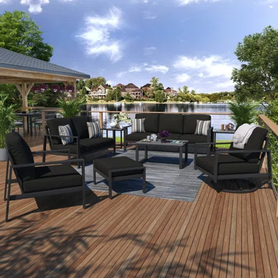 Townsend 7 Piece Sofa Seating Group with Sunbrella® Cushions | Wayfair North America