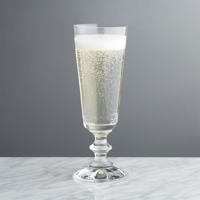 French Champagne Glass + Reviews | Crate and Barrel | Crate & Barrel