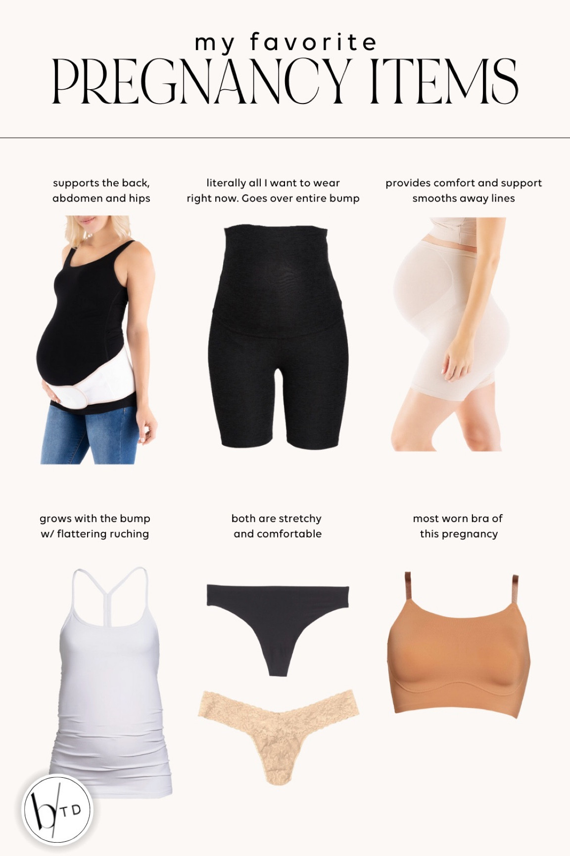 Favorite pregnancy items from Nordstrom 