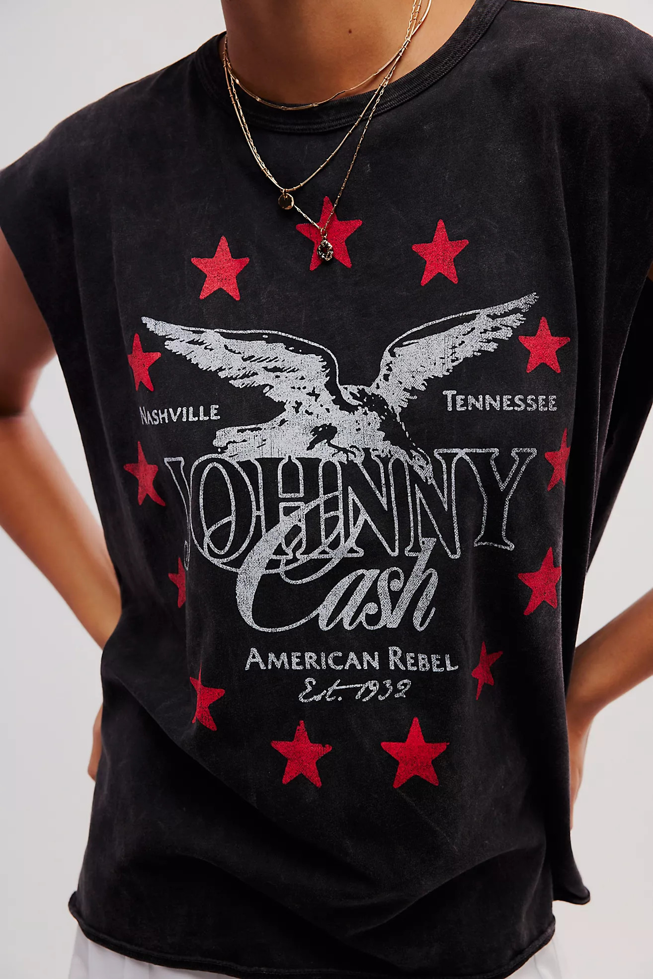 Johnny Cash Muscle Tank | Free People (Global - UK&FR Excluded)