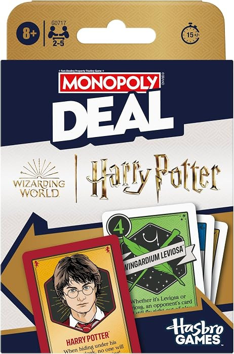 Monopoly Deal: Harry Potter Card Game | Family Games for Kids and Adults | Ages 8 and Up | 2 to 5... | Amazon (US)
