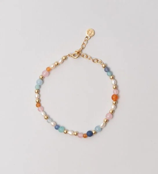 fejn jewelry - Armband 'summer pearl' mit Süsswasserperlen und Halbedelsteine | Avocadostore | Avocadostore DE