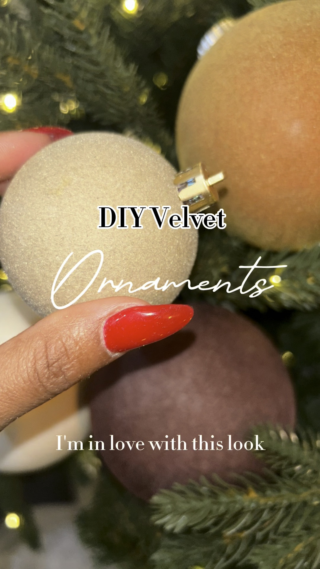 Love this DIY! #VelvetOrnaments #Flocking #Ornaments #Christmas

#LTKHoliday #LTKSeasonal #LTKVideo