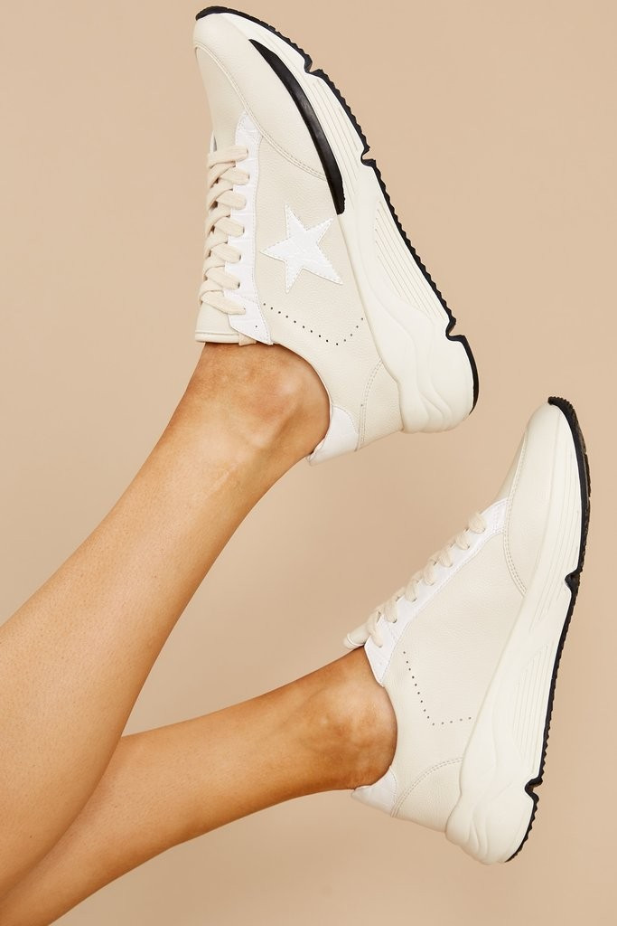 Always Forward Cream Sneakers | Red Dress 