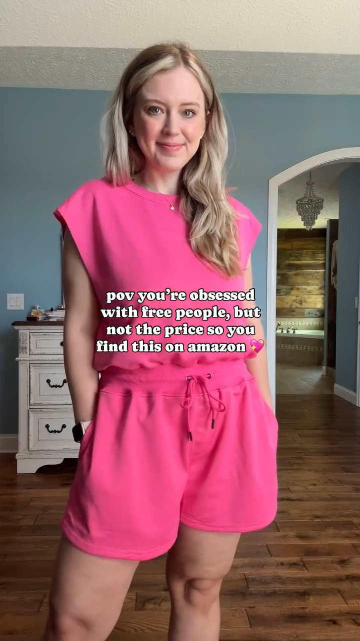 comment “shop now” and I’ll send you a dm to shop this free people inspired romper that you’ll want to wear all summer! The perfect throw and go outfit 🙌🏻🤩💓 Looks identical to the throw and go shortsie from free people for a fraction of the price! ✨🤌🏻 

Also in my amazon storefront under “free people inspired” 

#casualstyle #affordablefashion #summerstyle #summeroutfits #freepeoplestyle #freepeople #romper
