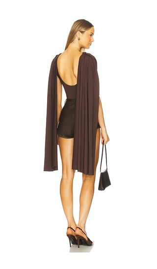 Maygel Coronel Burano Bodysuit in Brown. | Revolve Clothing (Global)