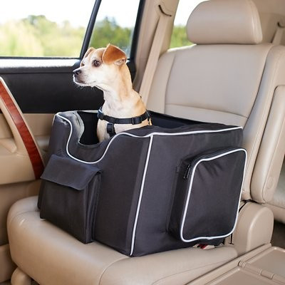 Frisco Travel Dog Bucket Booster Seat, Black, Regular | Chewy.com