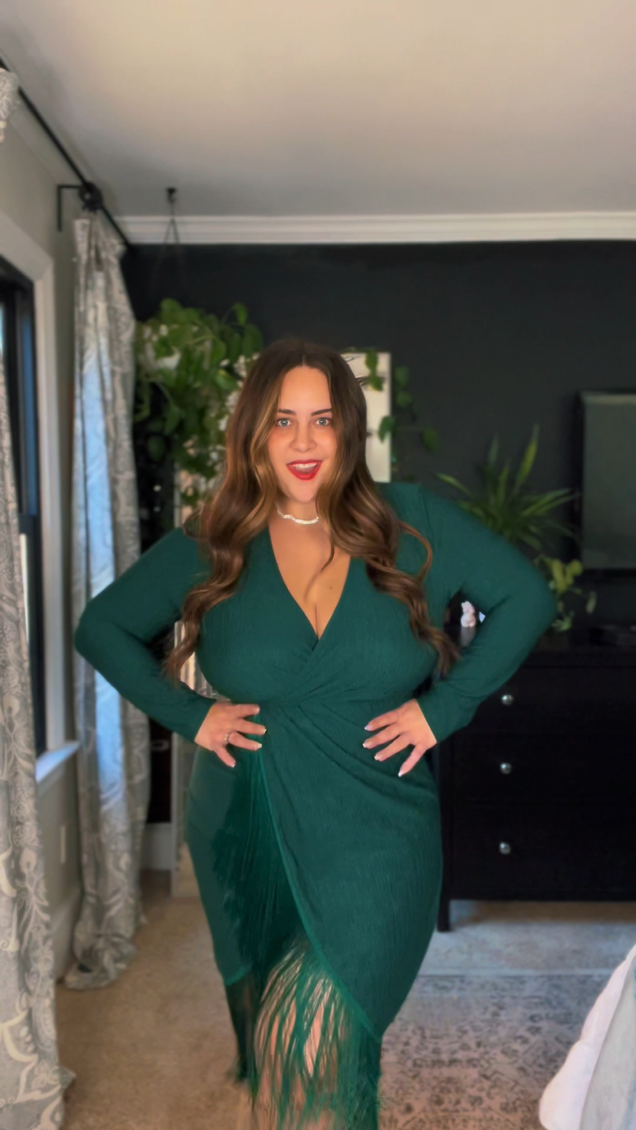 Dress size XL, nippies or tape ideal, but can wear with a regular wired bra. 

#LTKHoliday #LTKmidsize