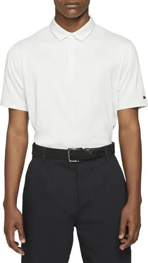 Men's Nike White WM Phoenix Open Player Control Performance Striped Polo | Nordstrom
