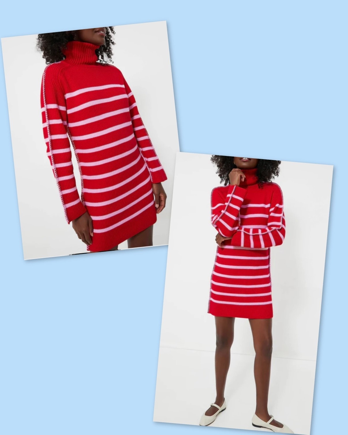 Love this sweater dress!  Will be perfect now and valentines day 🩷❤️

#LTKSeasonal #LTKOver40 #LTKSaleAlert