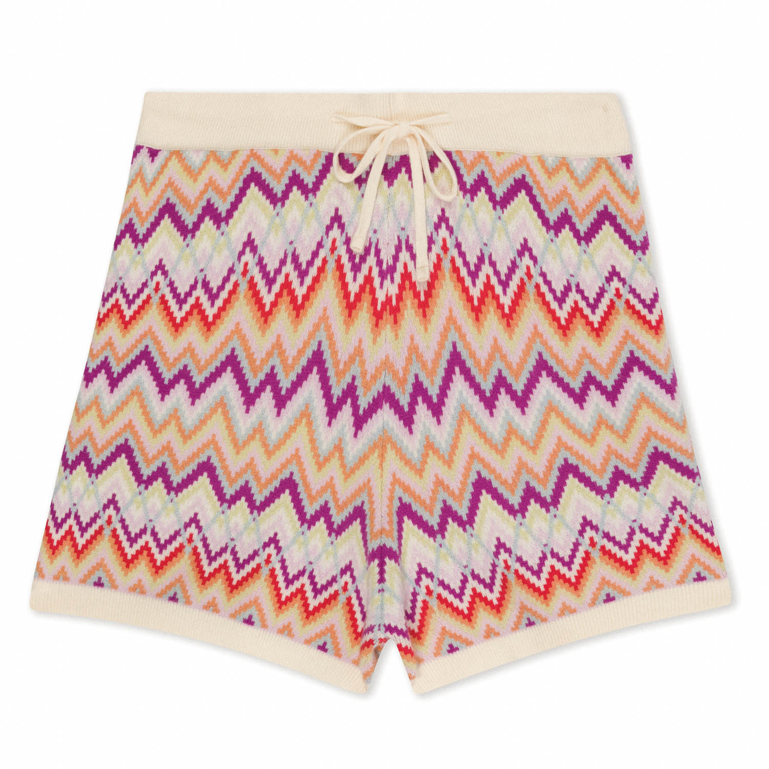 EE Zig Zig Knit Shorts | EllandEmm