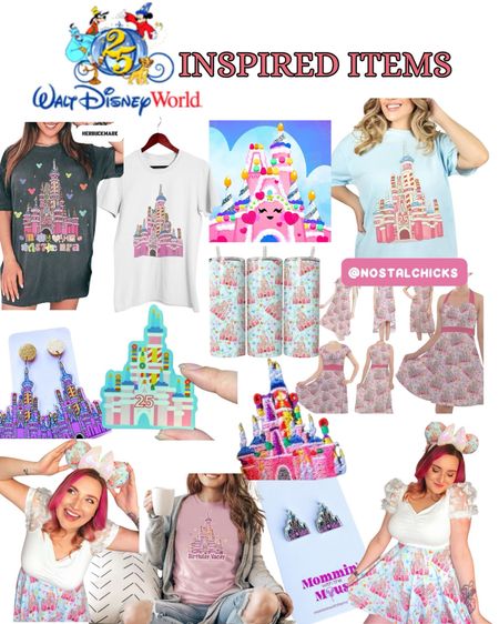 Disney World 25th anniversary inspired pieces 
#disney #disneyworld #nostalgia #nostalgic 