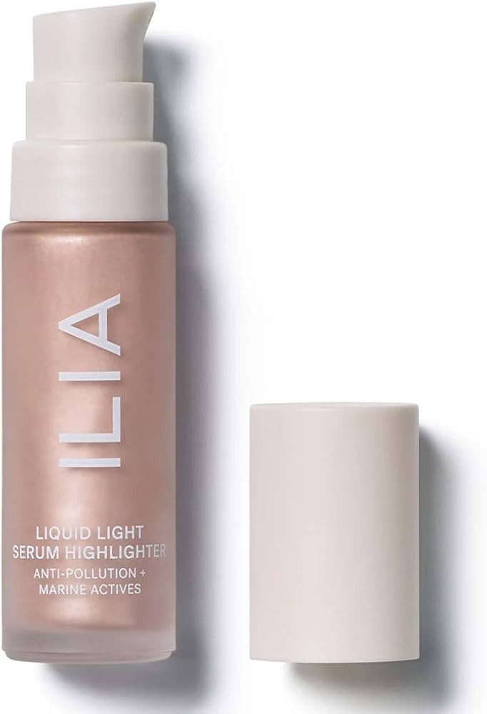 ILIA - Liquid Light Serum Highlighter | Cruelty-Free, Vegan, Clean Beauty (Atomic, 0.5 fl oz | 15... | Amazon (US)
