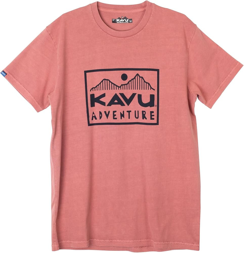 KAVU Set It Off Organic Cotton T Shirt - Mountain Adventure Tee | Amazon (US)