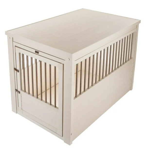 ECOFLEX Dog Crate End Table - Antique White Extra Large | Walmart (US)