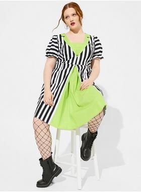 Warner Bros Beetlejuice Mini Dress | Torrid (US & Canada)