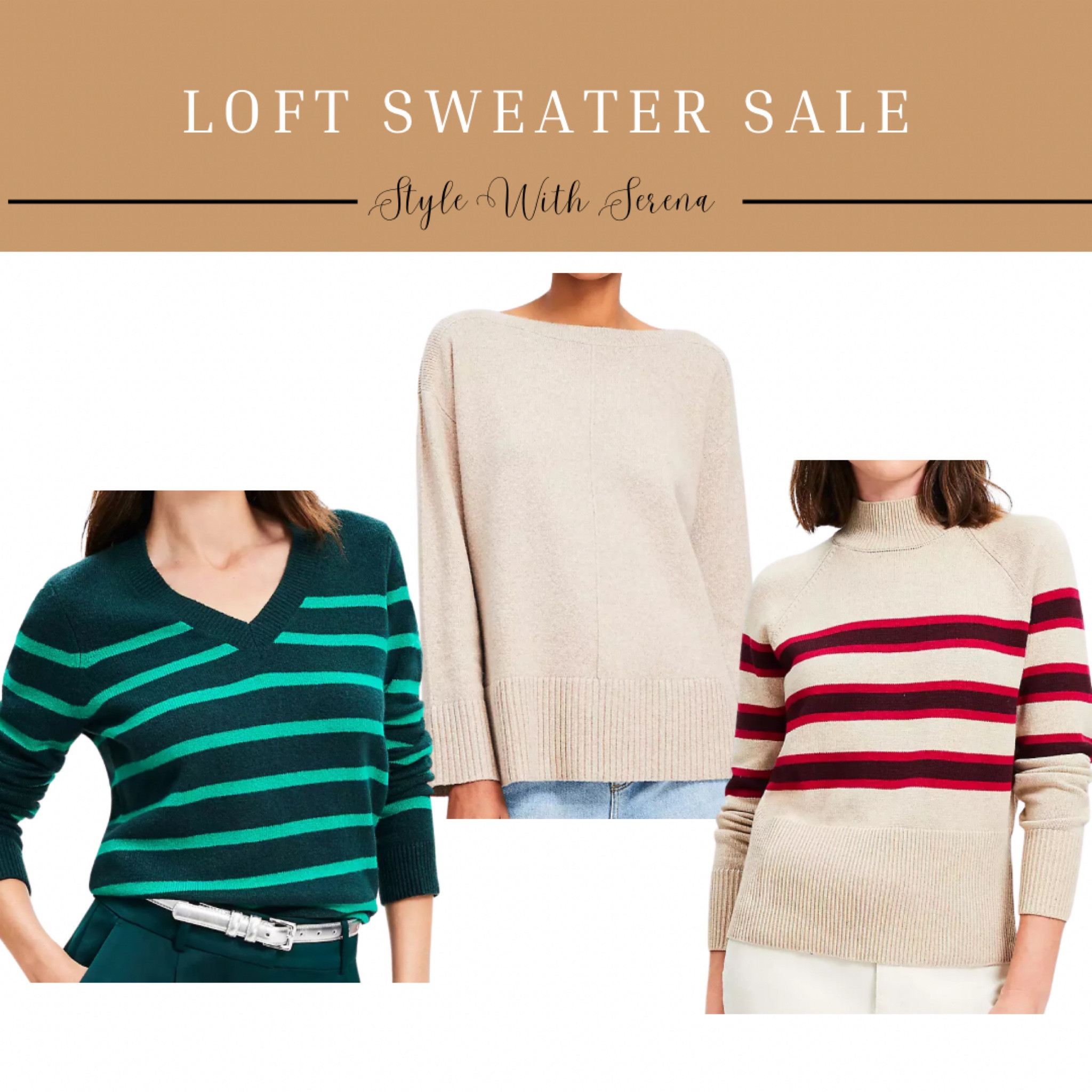 Loft sale, sweaters, stripe sweater, sale

#LTKFindsUnder100 #LTKSaleAlert #LTKSeasonal