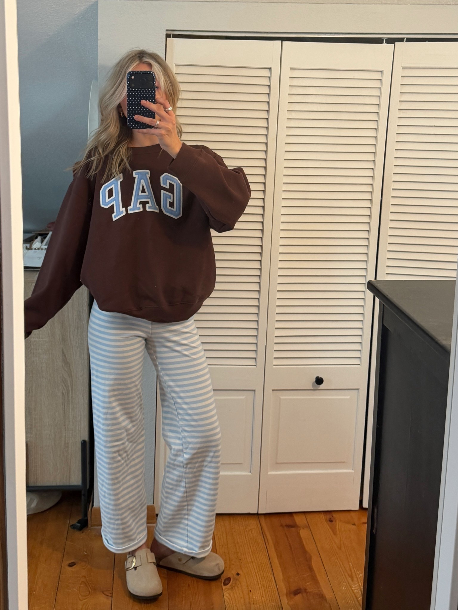 Large top & xs pants 

#LTKootd #LTKdayinmylife