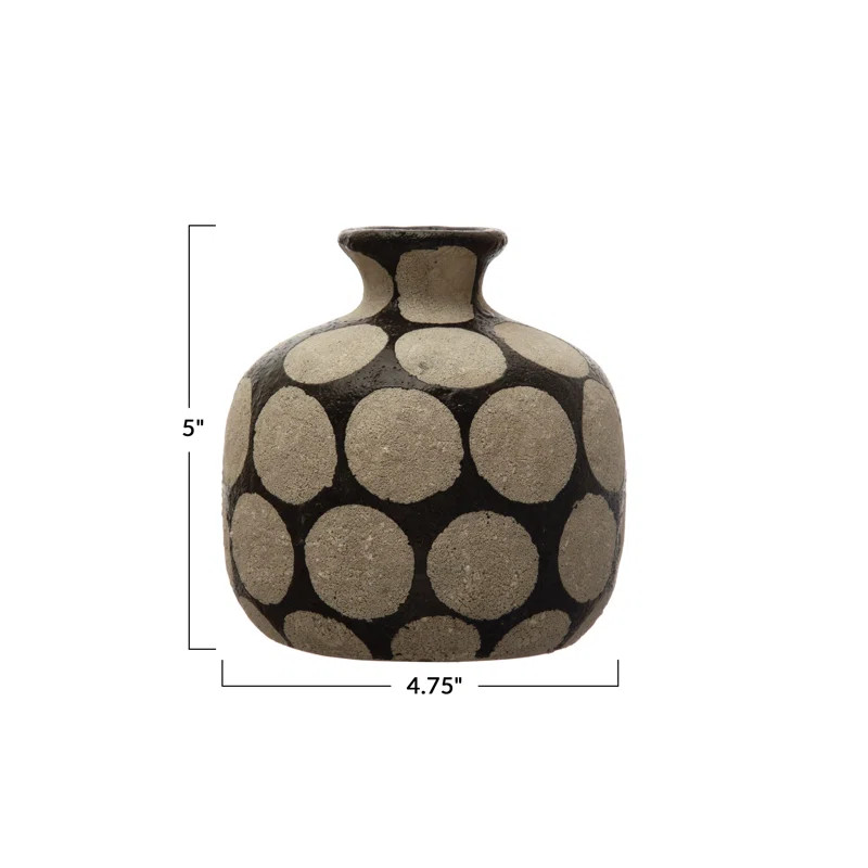 Delois Terracotta Table Vase | Wayfair North America
