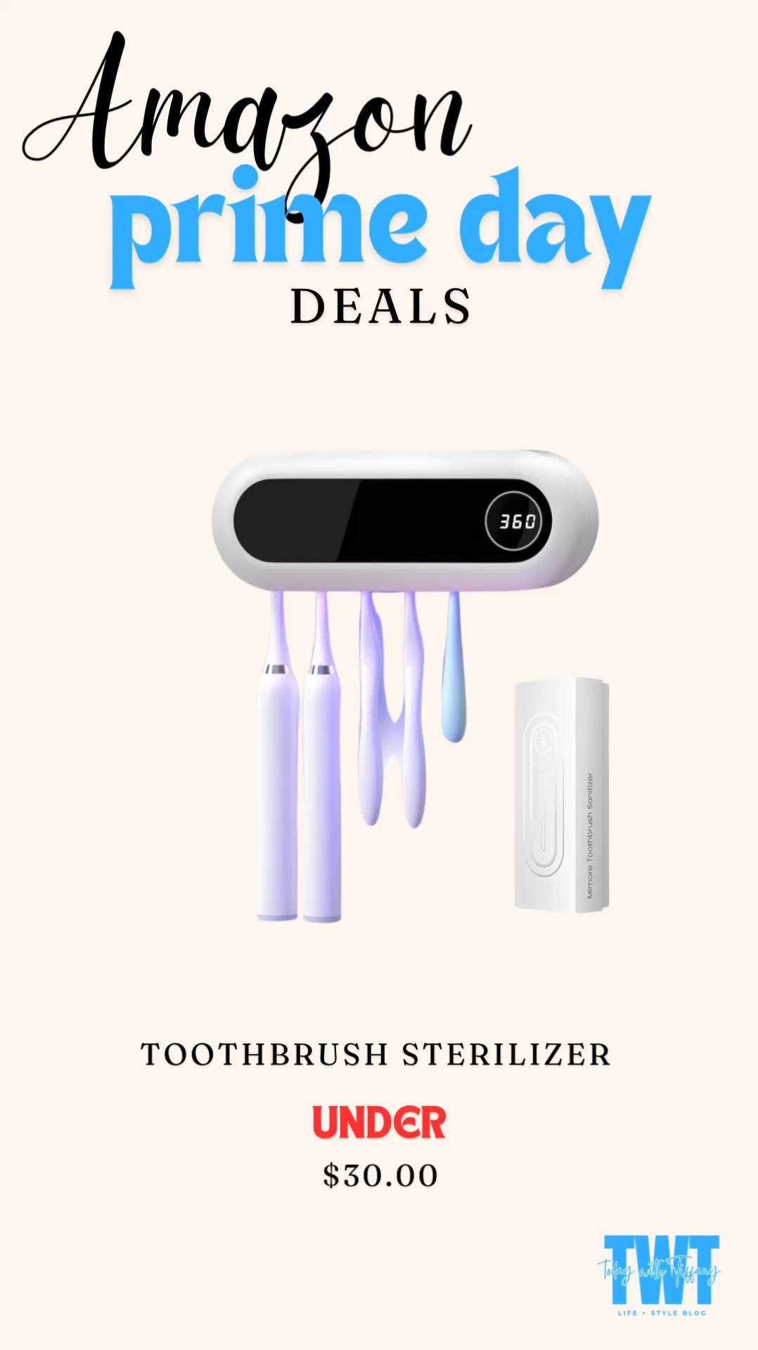 Well hello girly! 💕 If you’re obsessed with your oral hygiene right now like me - you’ve come to the right place 😅 this sterilizer is adhesive and can be placed anywhere in your bathroom and fits 5 toothbrushes! 

#LTKFindsUnder50 #LTKSaleAlert