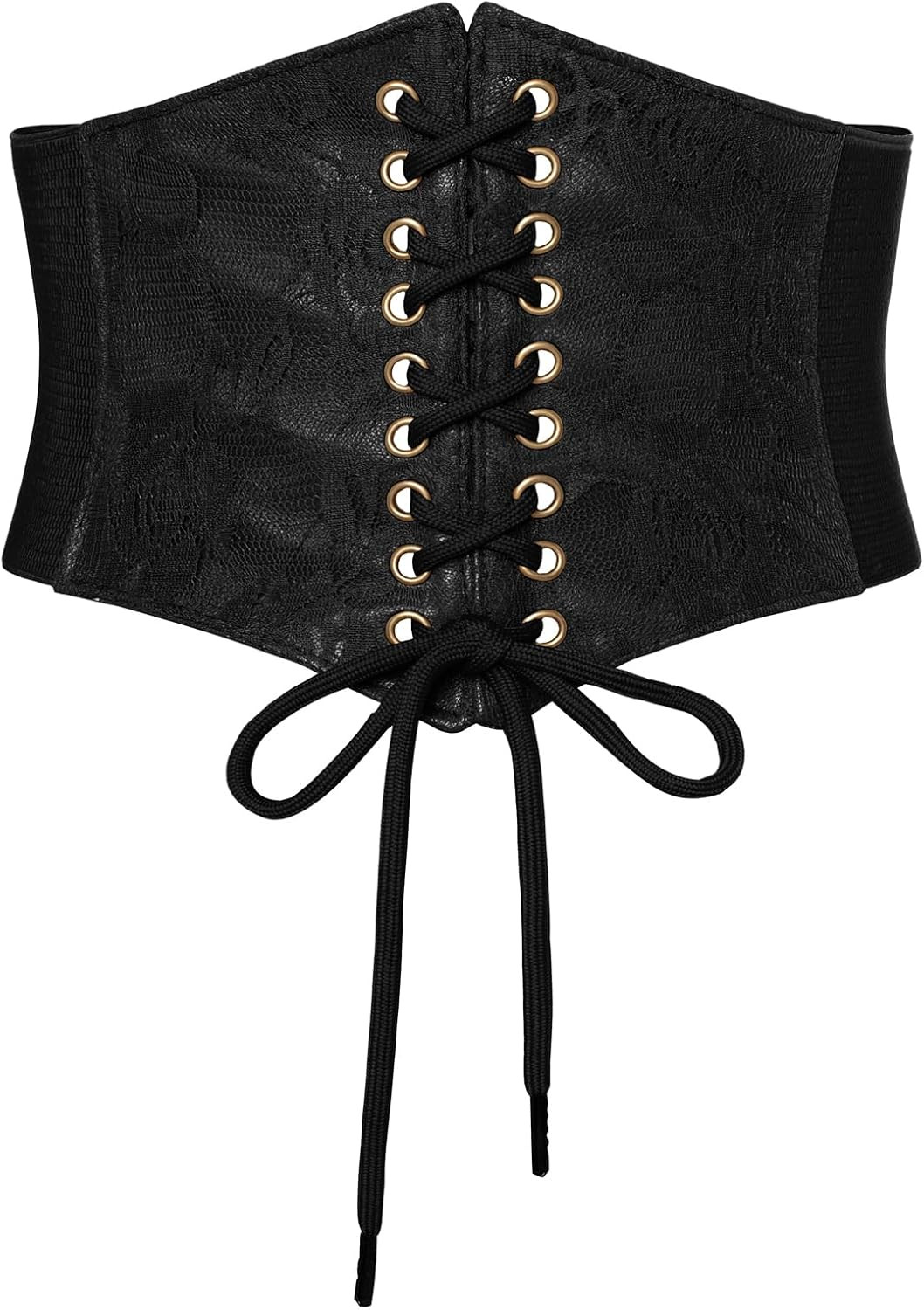 Scarlet Darkness Renaissance Corset Belt Wide Elastic Waist Belts for Women | Amazon (US)