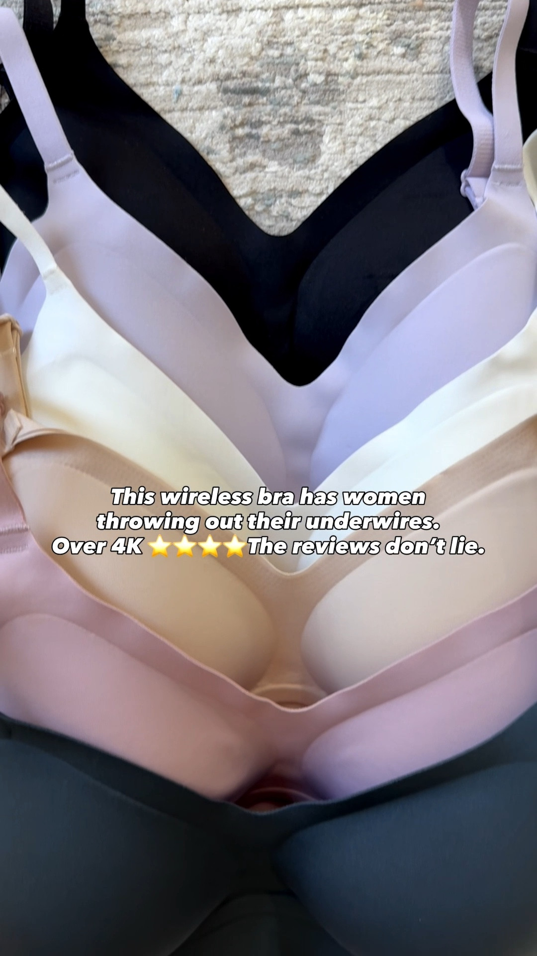 Our favorite Amazon bras are back on deal! Under $19 for these wireless, seamless bras for a limited time.🙌

Bras tts. Jogger sweatpants XS petite (code FORYOU). 

#LTKOver40 #LTKSaleAlert #LTKFindsUnder50
