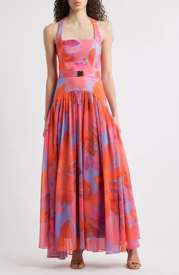 Hutch Aza A-Line Halter Dress | Nordstrom | Nordstrom