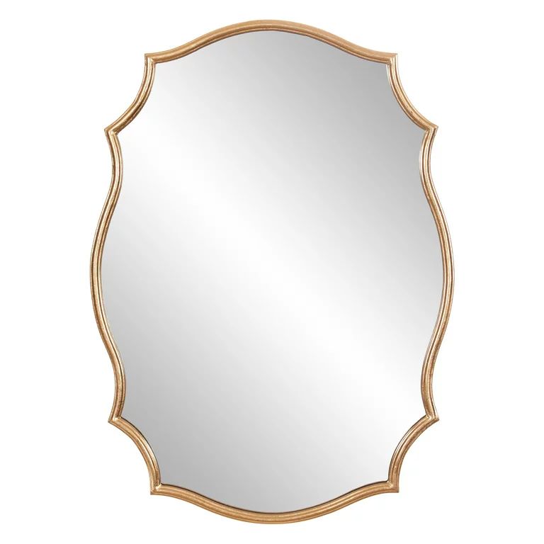 Patton Wall Decor Modern Glam Accent Mirror, Gold, 24x36" | Walmart (US)