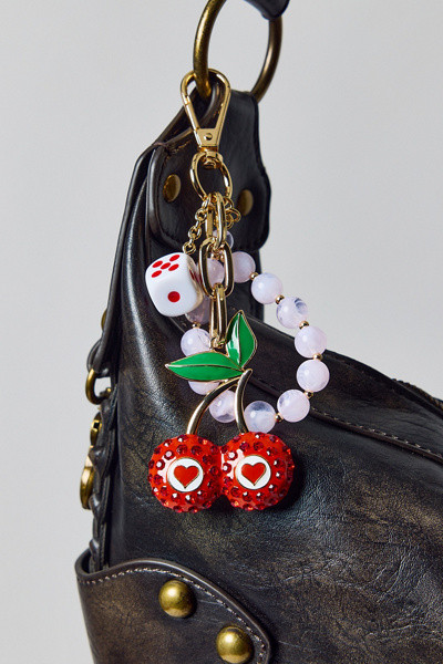 Lucky Gem Cherry Keychain | Urban Outfitters (US and RoW)