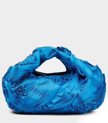 Leather-trimmed tote bag | Mytheresa (UK)