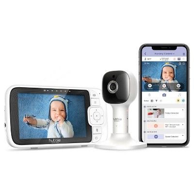 Hubble Connected Nursery Pal Cloud 5" Smart HD Baby Monitor with Night Light | Target