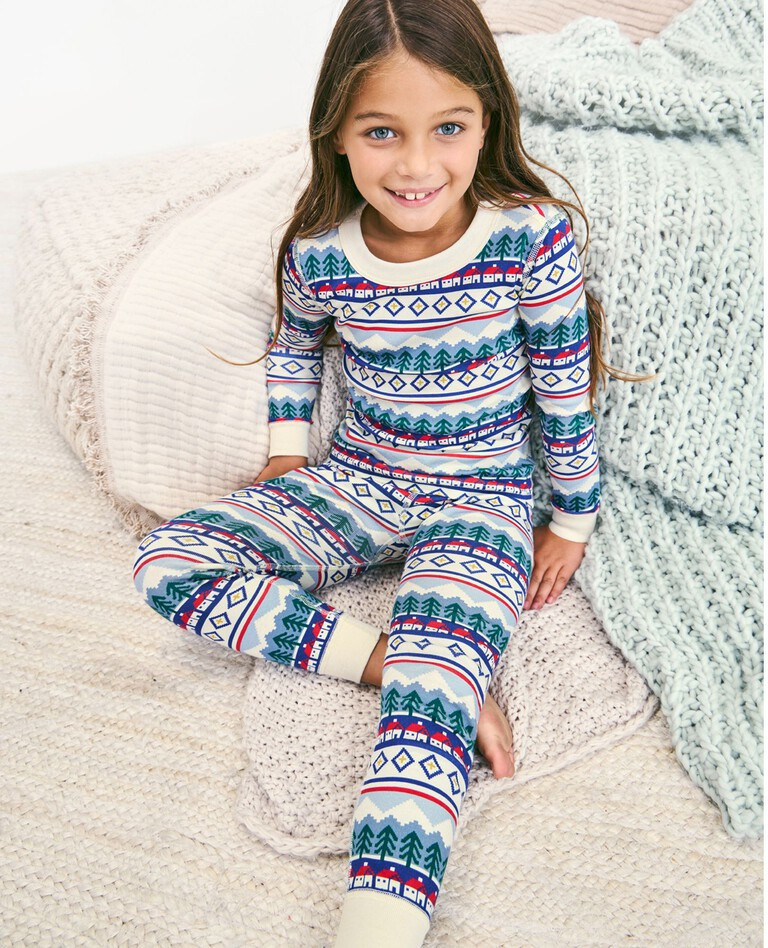 Kids Holiday Long John Pajama Set | Hanna Andersson