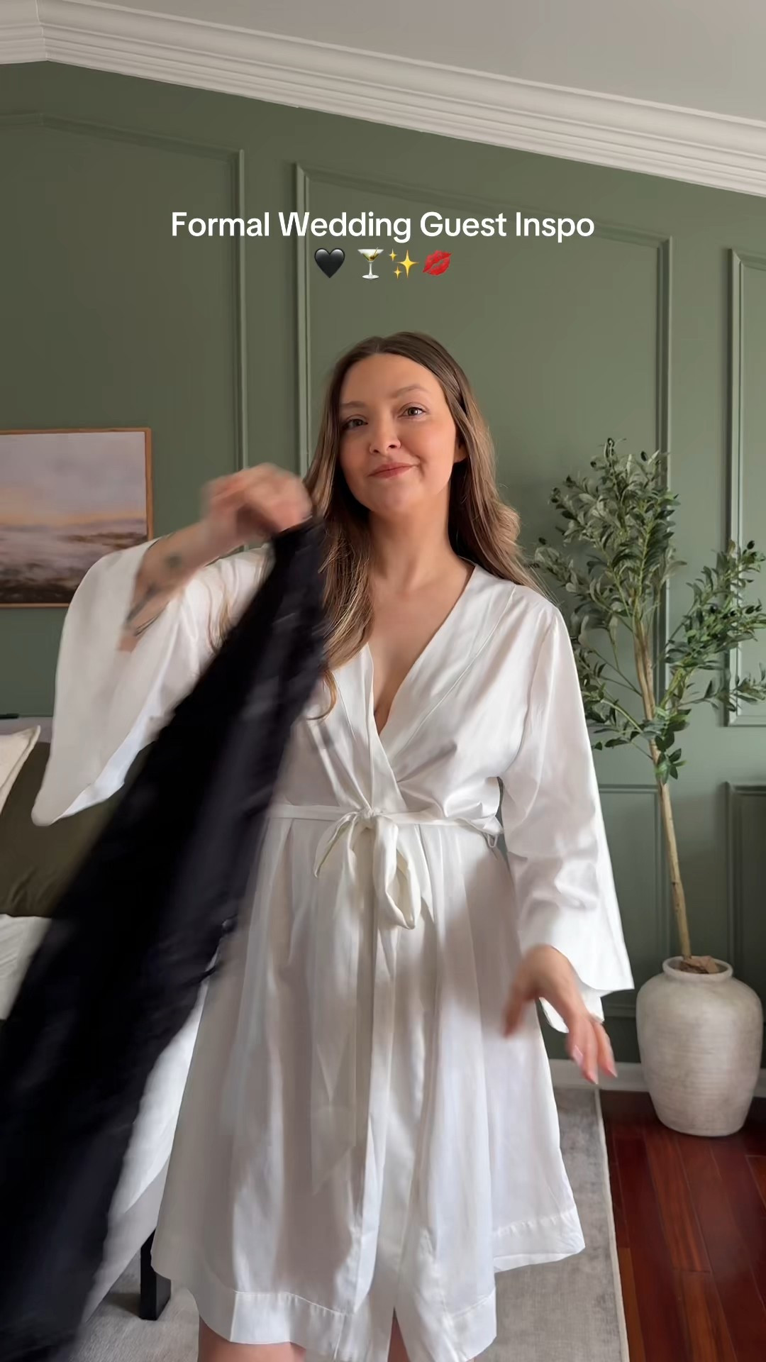 I can’t get over this beautiful black formal dress! The detail? Stunning! Wearing size medium, fits great just a bit long! Wedding guest dress, formal dress, formal wedding guest dress, black dress 

#LTKootd #LTKWedding