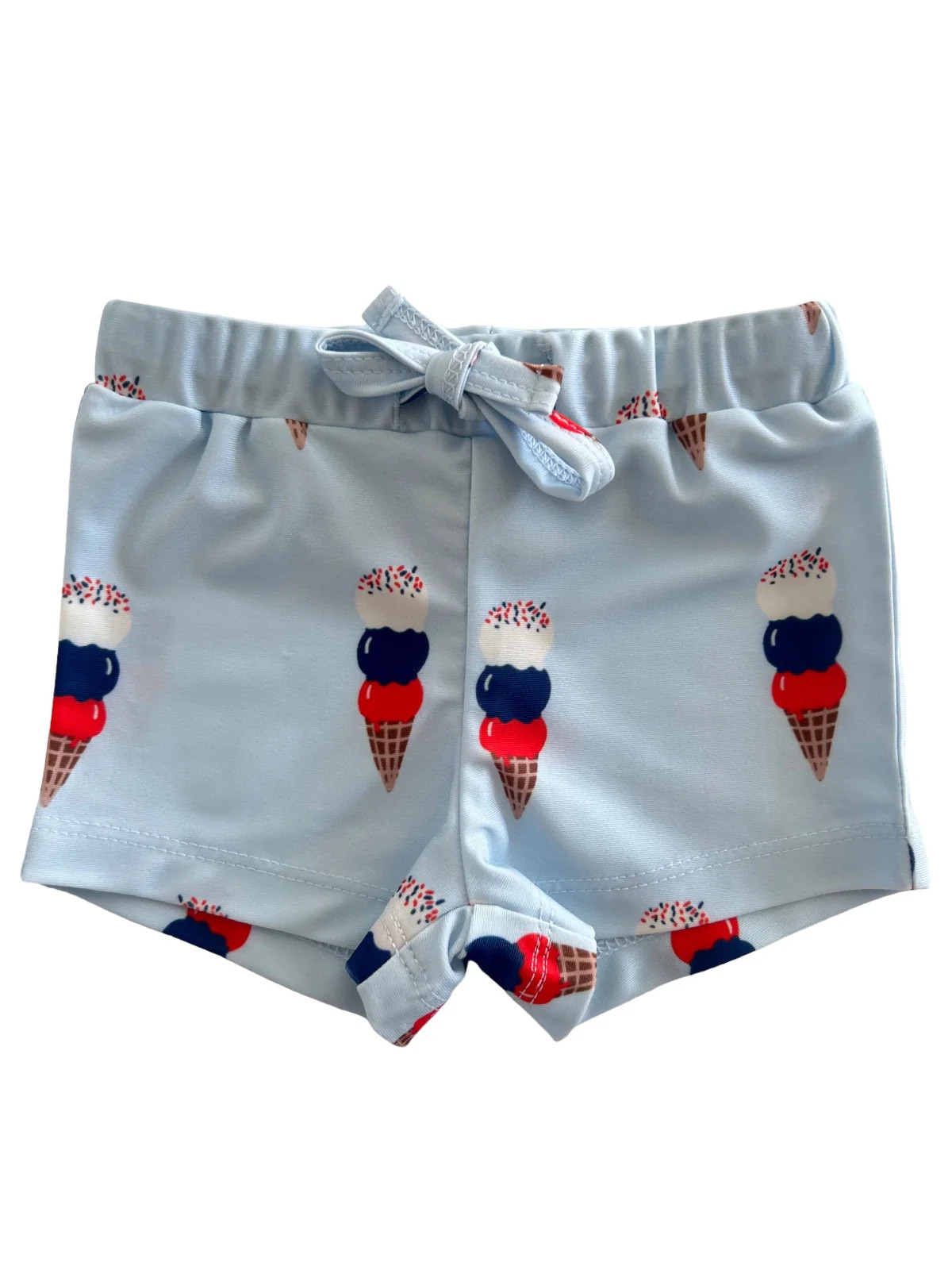 Blue Ice Cream / Riviera Swim Short / UPF 50+ | SpearmintLOVE